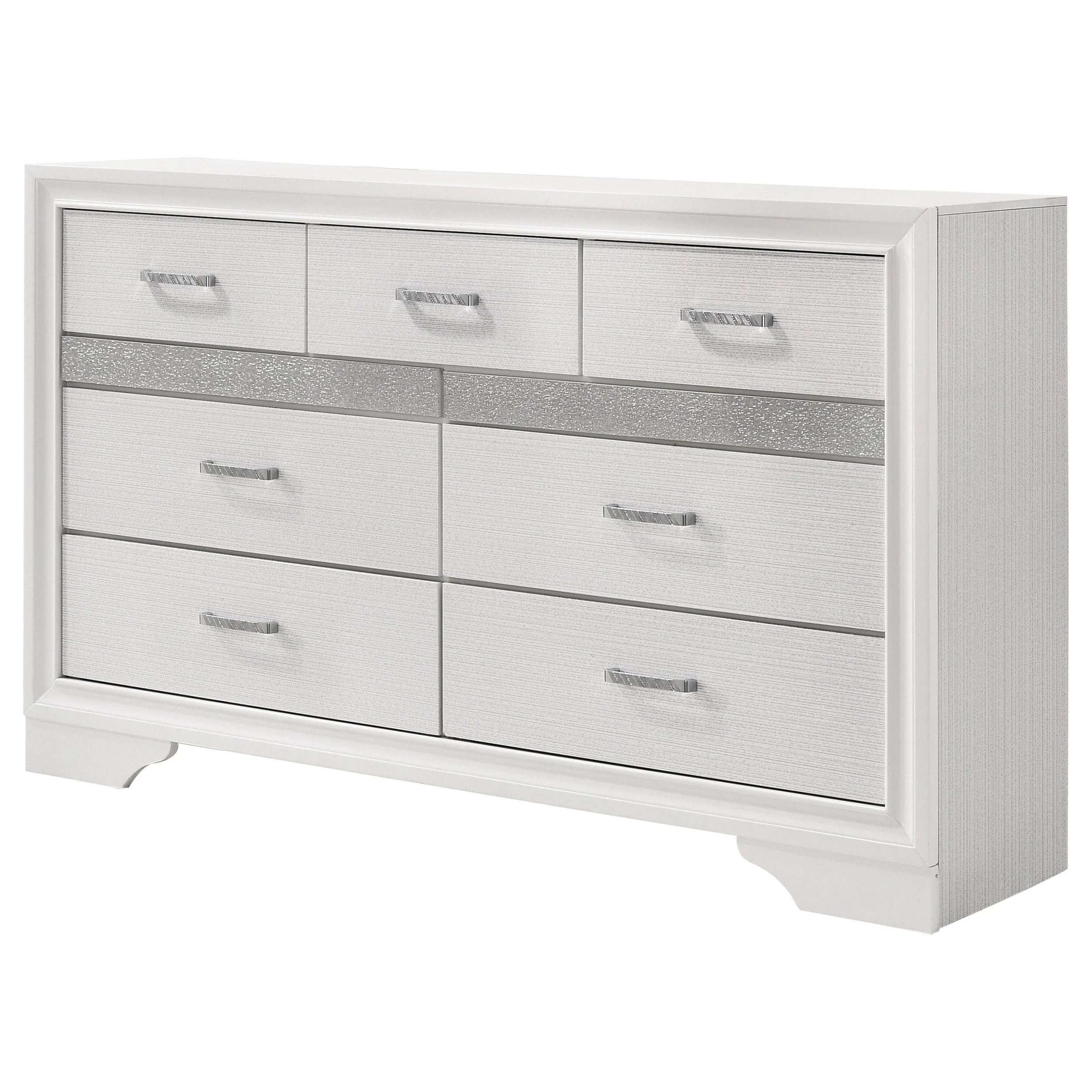 Coaster Furniture Miranda 205113 7-Drawer Dresser - White - Image 3