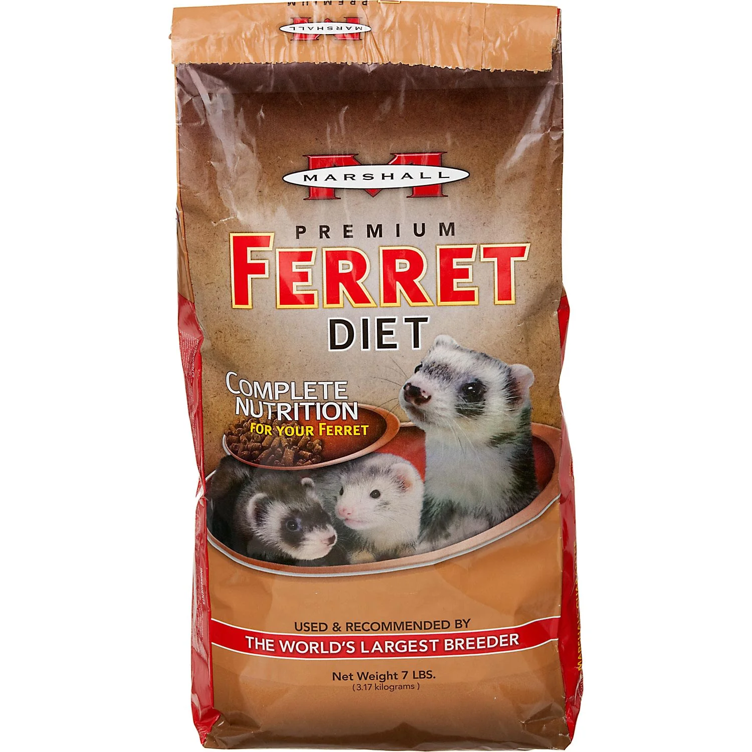 Marshall Premium Ferret Diet Bag 6lb - Image 1