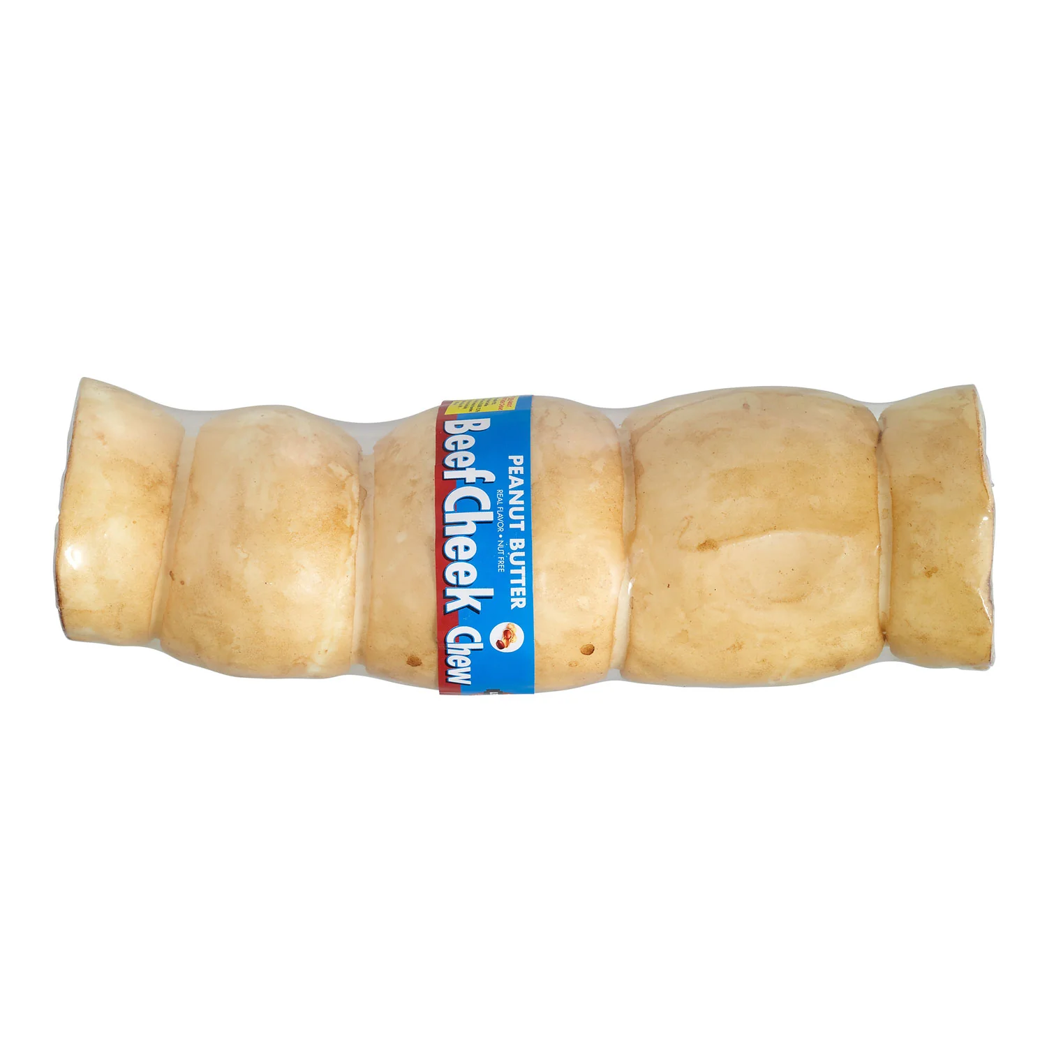 Lennox Dog Treat 9-10in Panut Butter Beef Cheek Log - Image 1