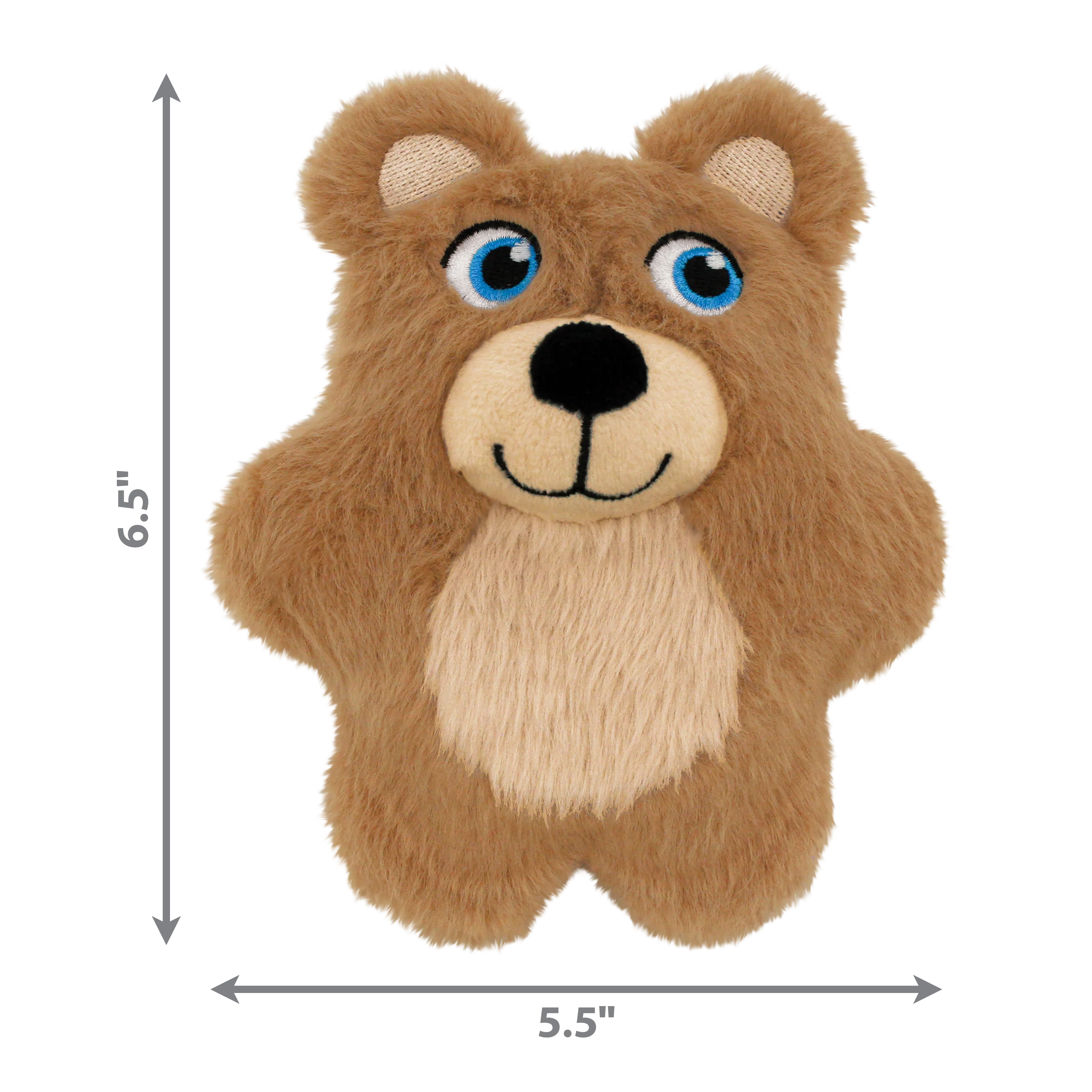 Kong Dog Toy Snuzzles Kiddos Teddy Bear Small - Image 1