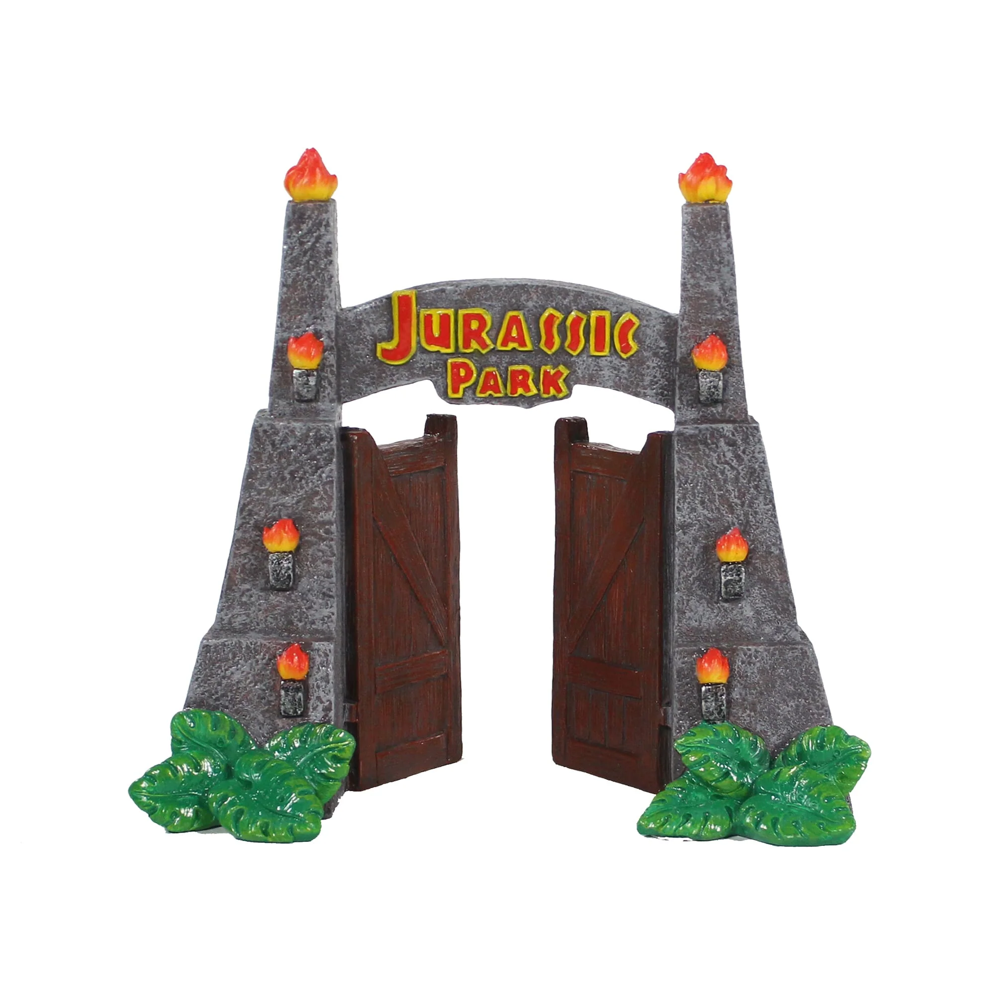 Penn-Plax Jurassic Park Aquarium Decoration Park Gate Small - Image 1
