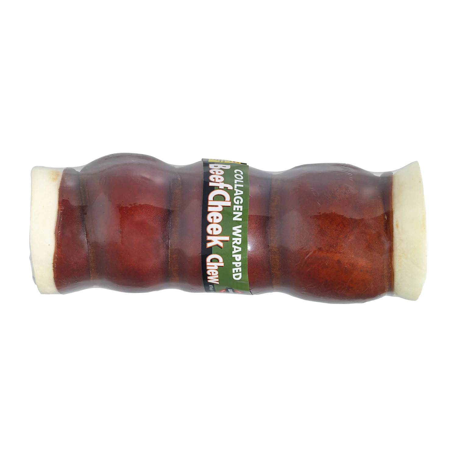 Lennox Dog Treat 9-10in Collagen Wrapped Beef Cheek Log - Image 1