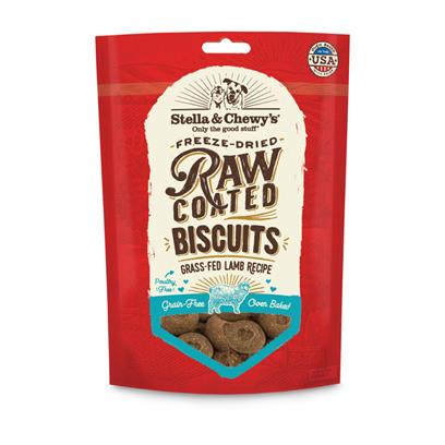Stella and Chewy s Freeze-Dried Raw Coated Lamb Biscuits for Dogs 9 ounce - Image 1
