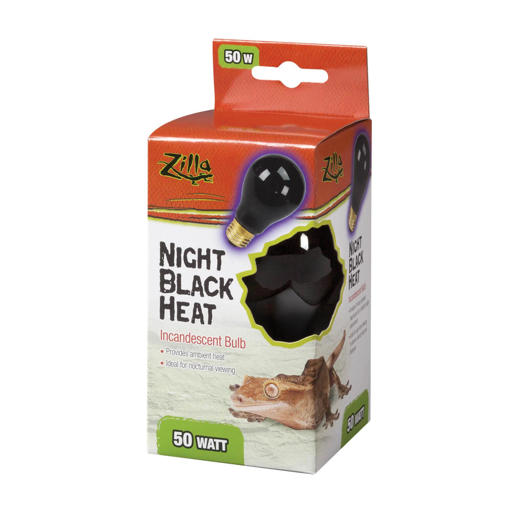 Zilla Day White Light Reptile & Amphibian Incandescent Bulb  50 Watt - Image 1