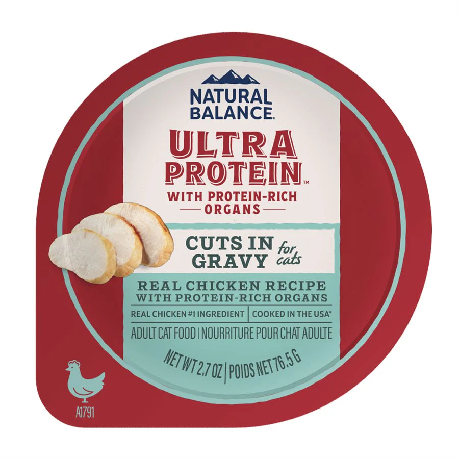 Natural Balance Ultra Protein Cat Chicken & Organ Meats in Gravy 2.7oz - Image 1