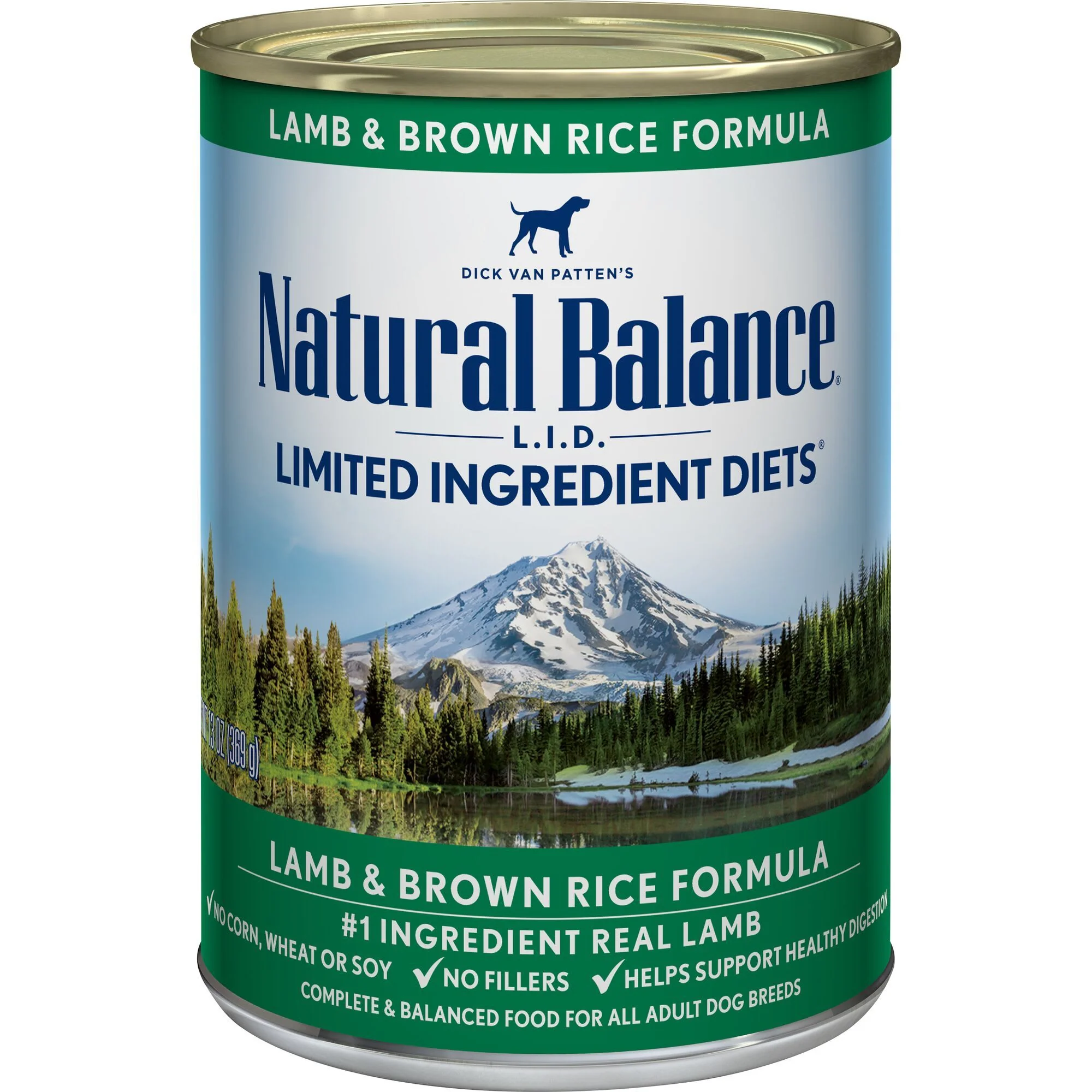 Natural Balance Limited Ingredient Diets, Lamb & Brown Rice, 13 oz Can - Image 1