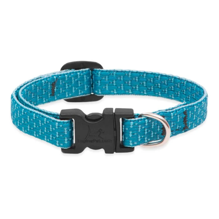 Lupine Pet Dog 1 In Wide 12-20 In Adjustable Collar Eco Tropical Sea - Image 1