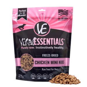 Vital Essentials Freeze Dried Mini Nibss 14oz Chicken - Image 1
