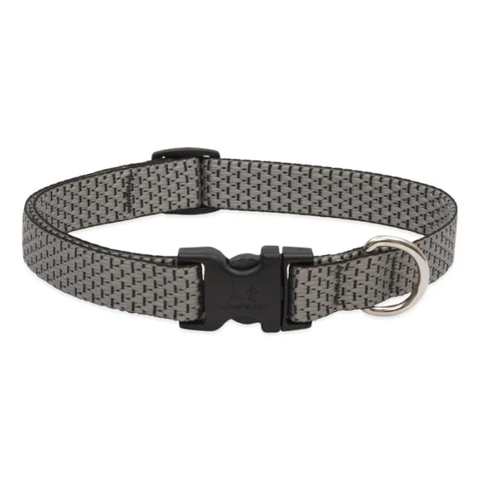 Lupine Pet Dog 3/4 In Wide 13-22 In Adjustible Collar Eco Granite - Image 1