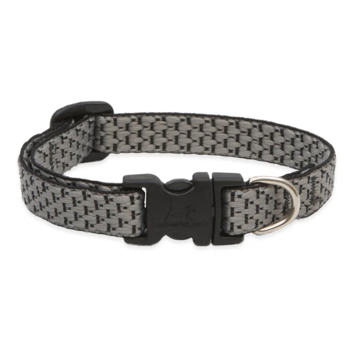 Lupine Pet Dog 2/4 In Wide 9-14 In Adjustable Collar Eco Granite - Image 1