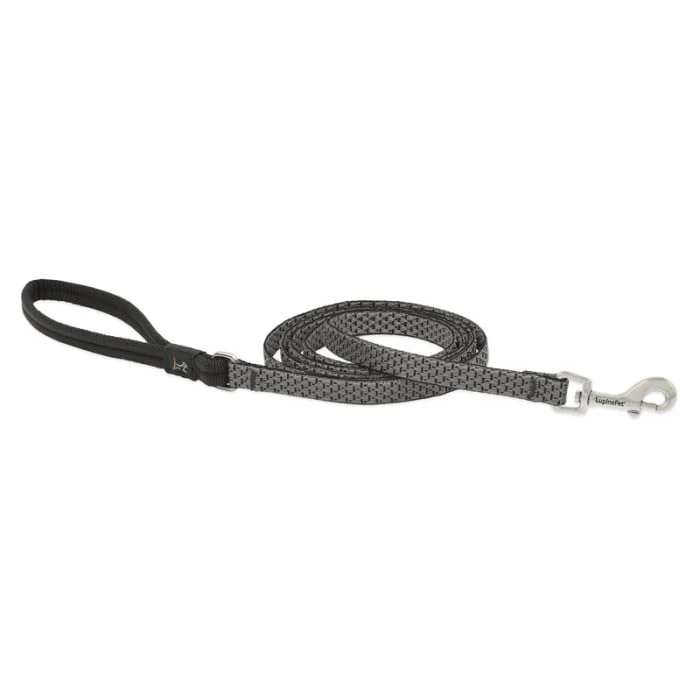 Lupine Pet Dog 6 Ft Long 1/2 In Leash Eco Granite - Image 1