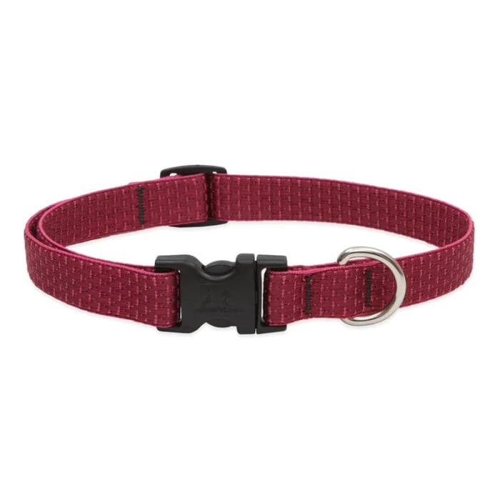 Lupine Pet Dog 3/4 In Wide 13-22 In Adjustible Collar Eco Berry - Image 1