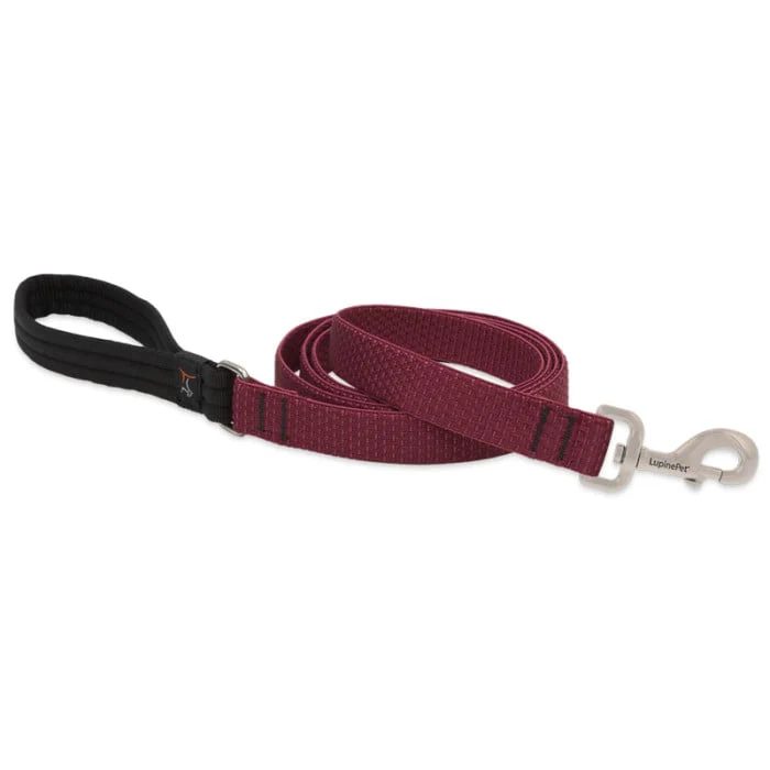 Lupine Pet Dog 6 Ft Long 1 In Leash Eco Berry - Image 1