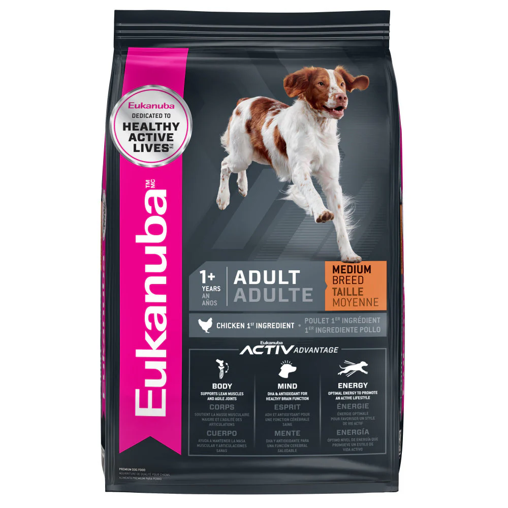 Eukanuba Chicken Adult Dry Dog Food, 16 lb