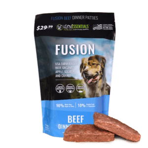 Vital Essentials Fusion Frozen Dog Food 6lb Patties Beef - Image 1