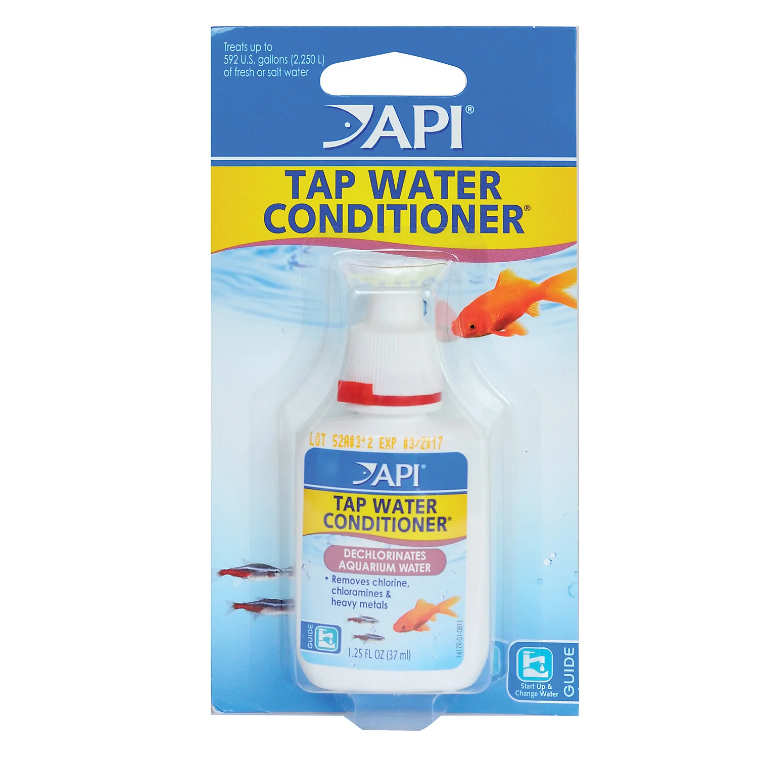 API Tap Water Conditioner  Aquarium Water Conditioner  1.25 oz - Image 1