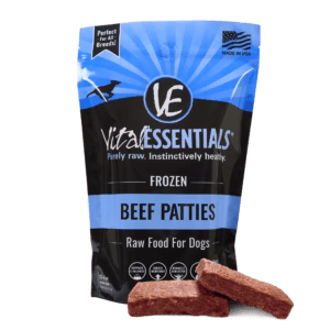 Vital Essentials Frozen Dog Food 4.7lb Patties Beef - Image 1