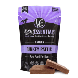 Vital Essentials Frozen Dog Food 6lb Patties Turkey - Image 1