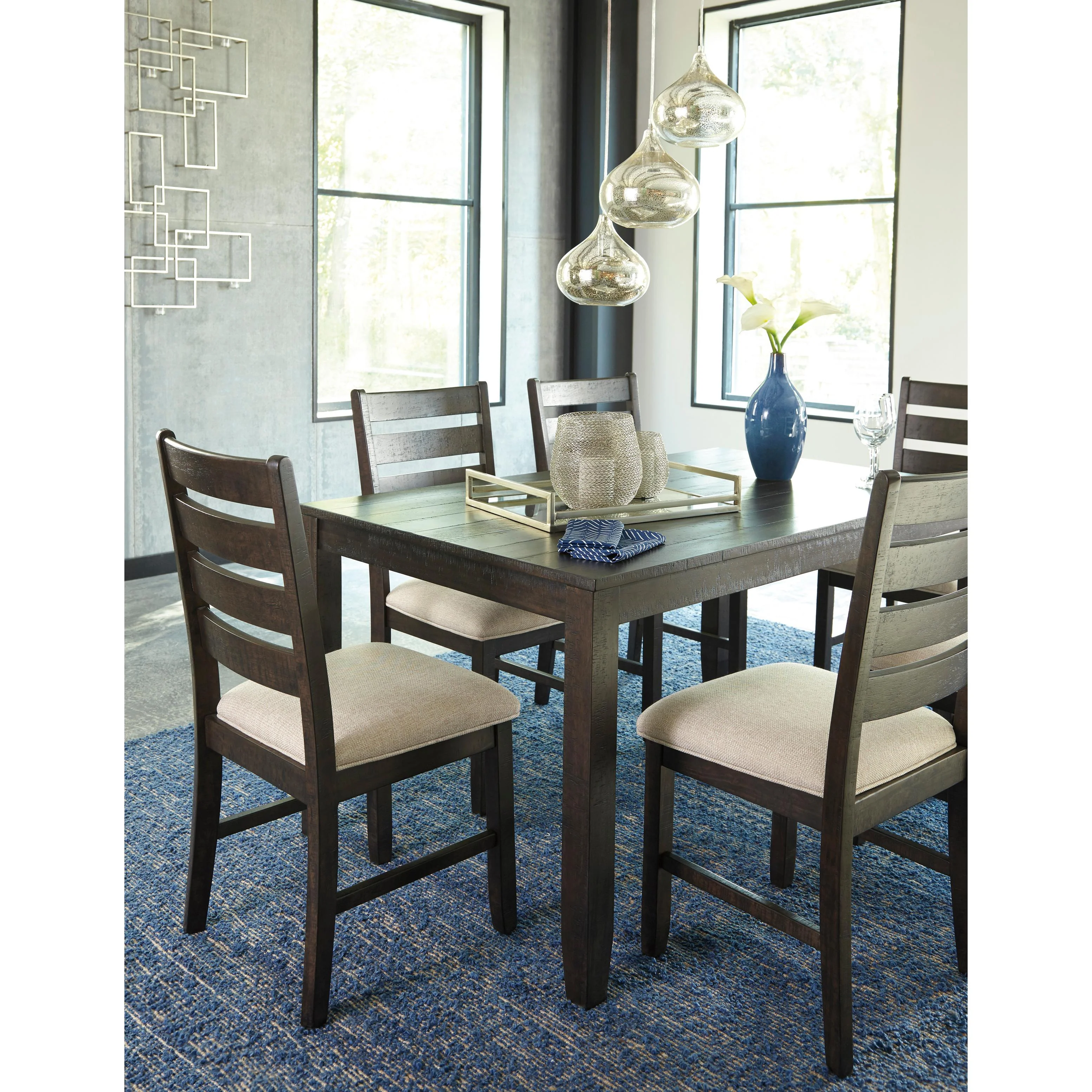 Signature Design by Ashley Rokane 7 pc Dinette D397-425 - Image 3