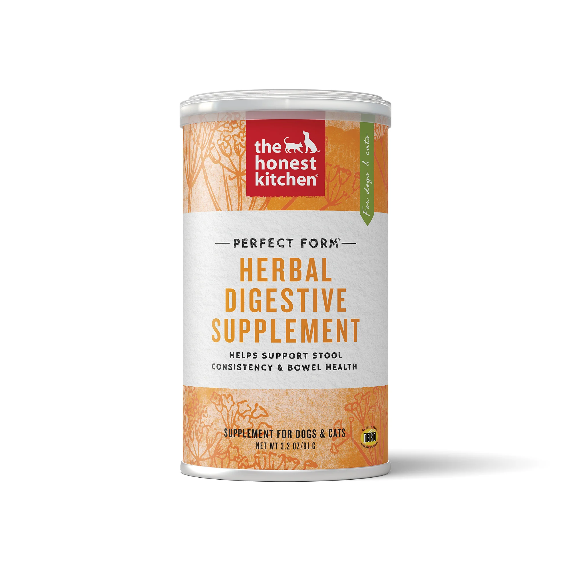 The Honest Kitchen Perfect Form: Herbal Digestive Supplement for Dogs & Cats, 3.2oz - Image 1
