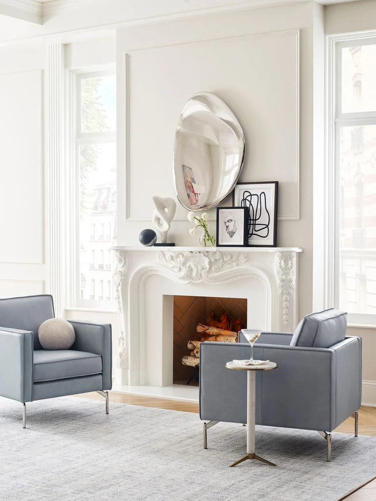 Abstract Mirror Wall Sculpture - Image 2
