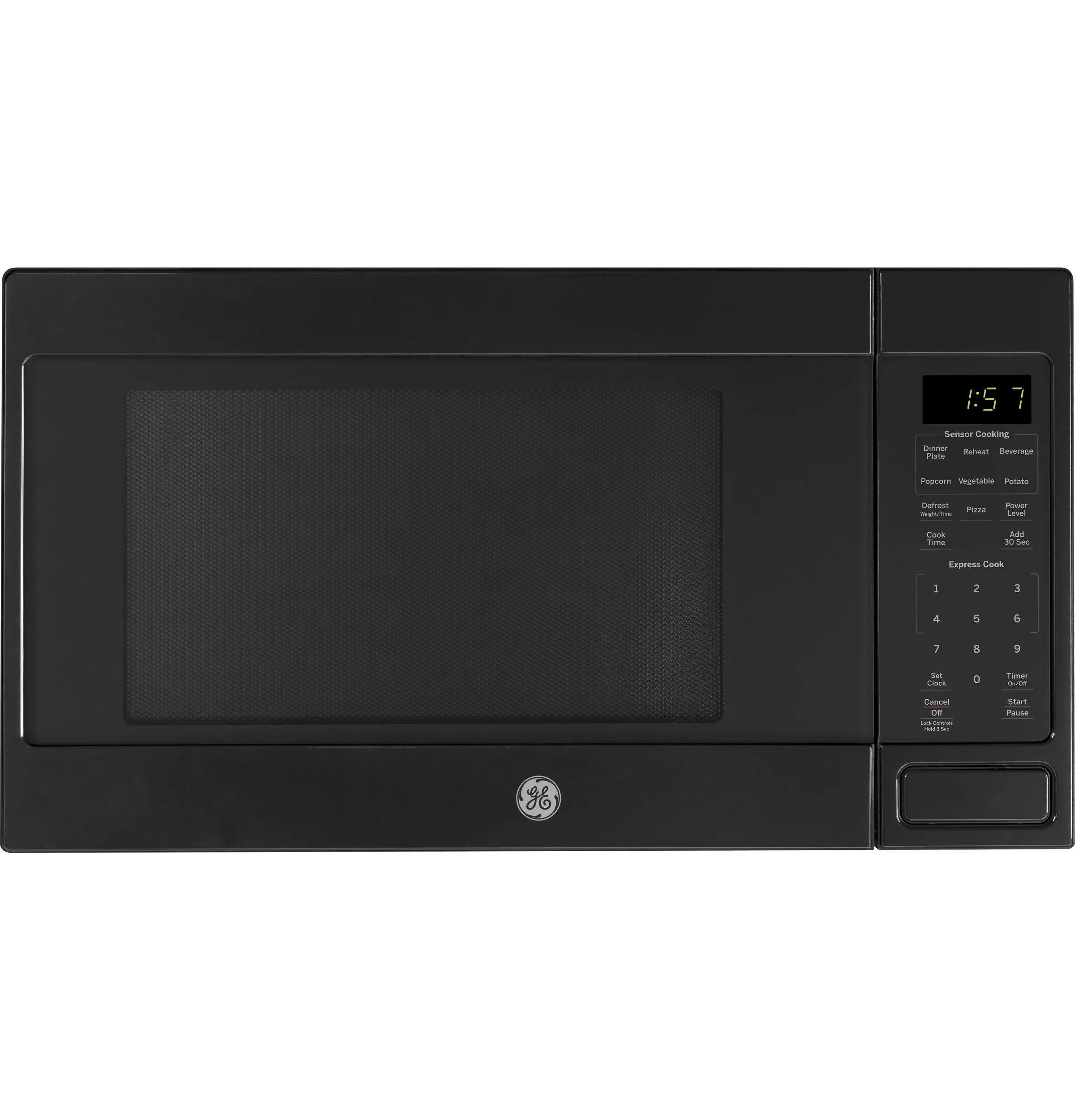 JES1657DMBB DZ200189 1.6 CU FT GE COUNTERTOP MICROWAVE - Image 1