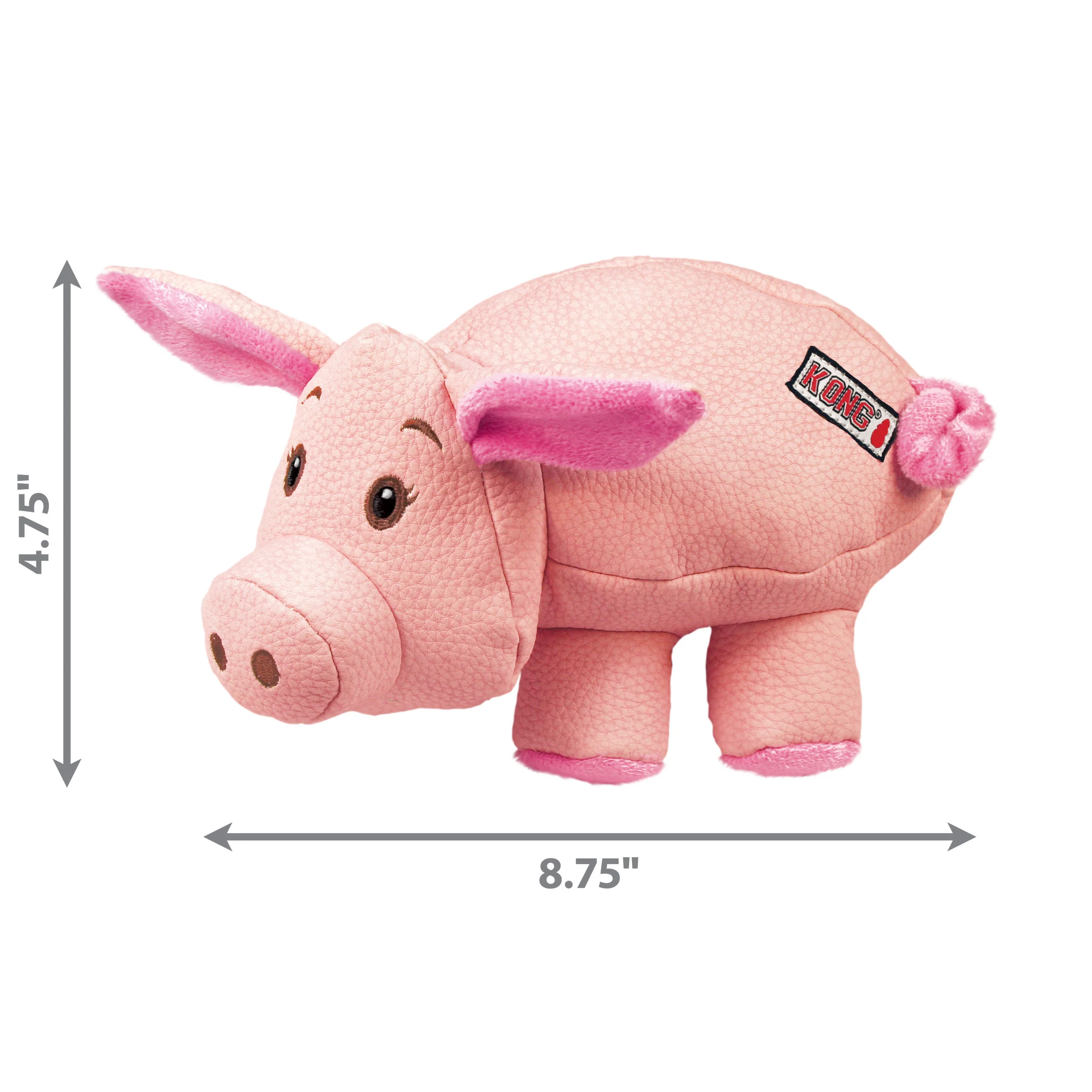Kong Dog Toy Phatz Pig Medium - Image 1