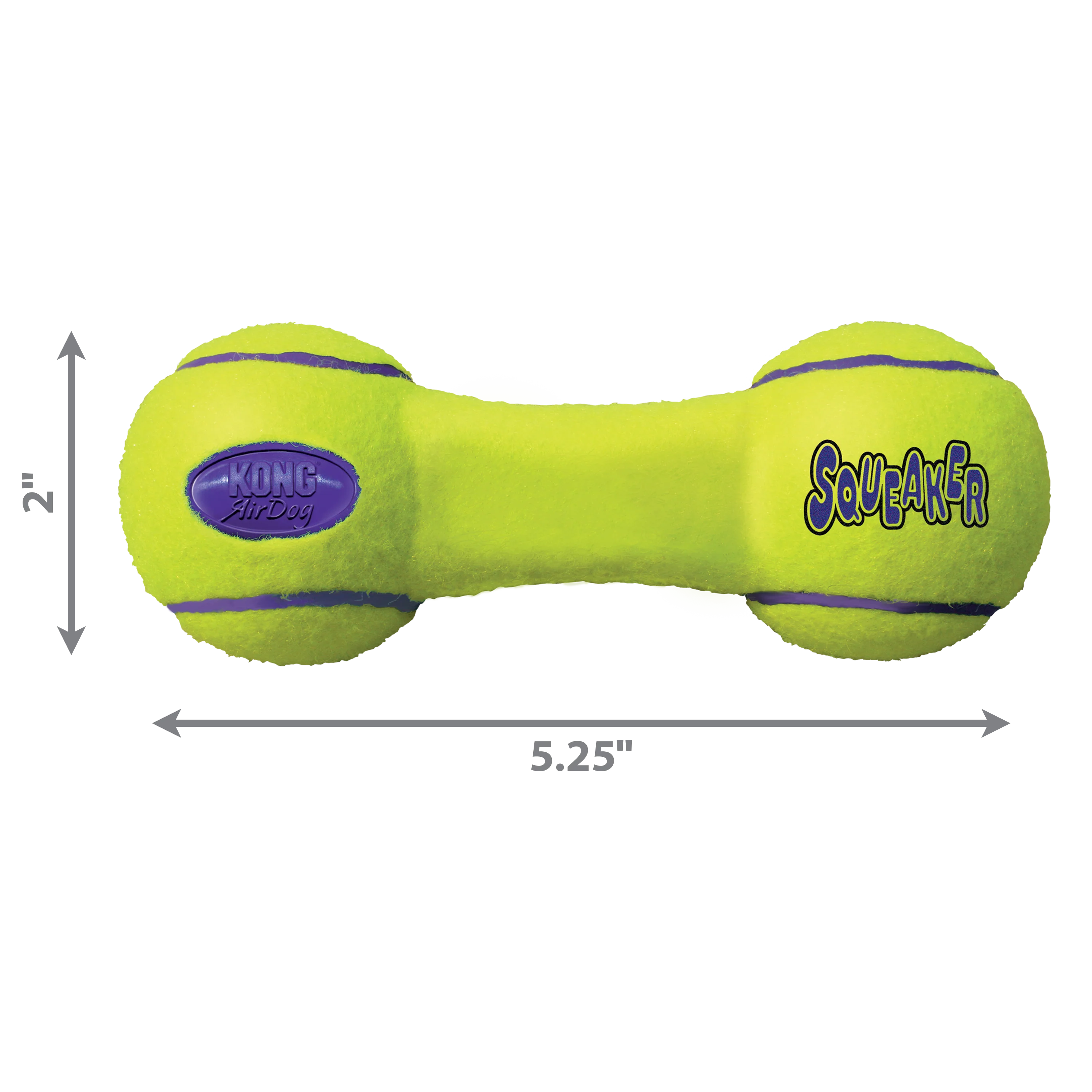 Kong Dog Toy AirDog Squeaker Dumbbell Small - Image 1