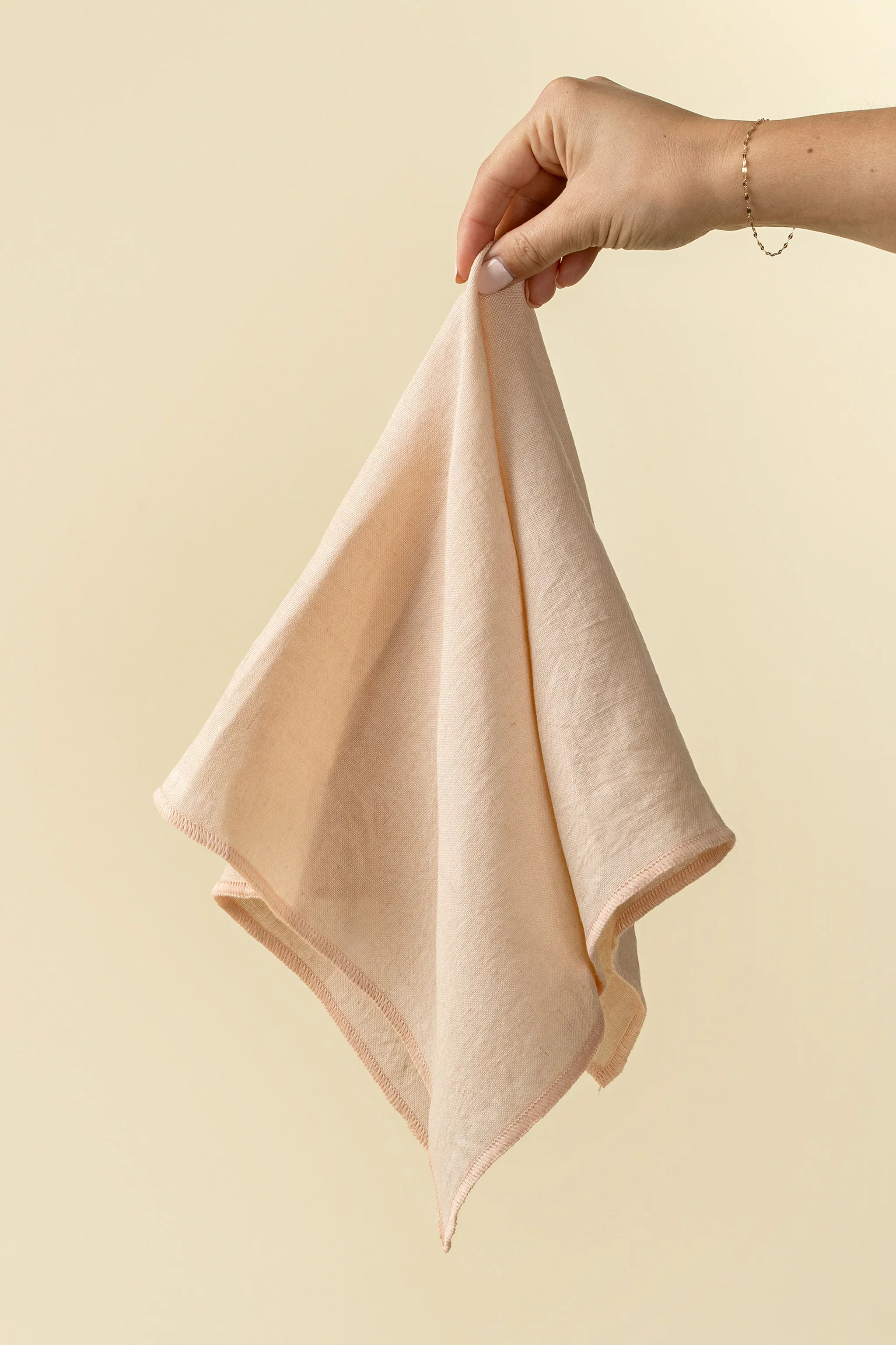 Pale Pink Napkins S/4 - Image 2