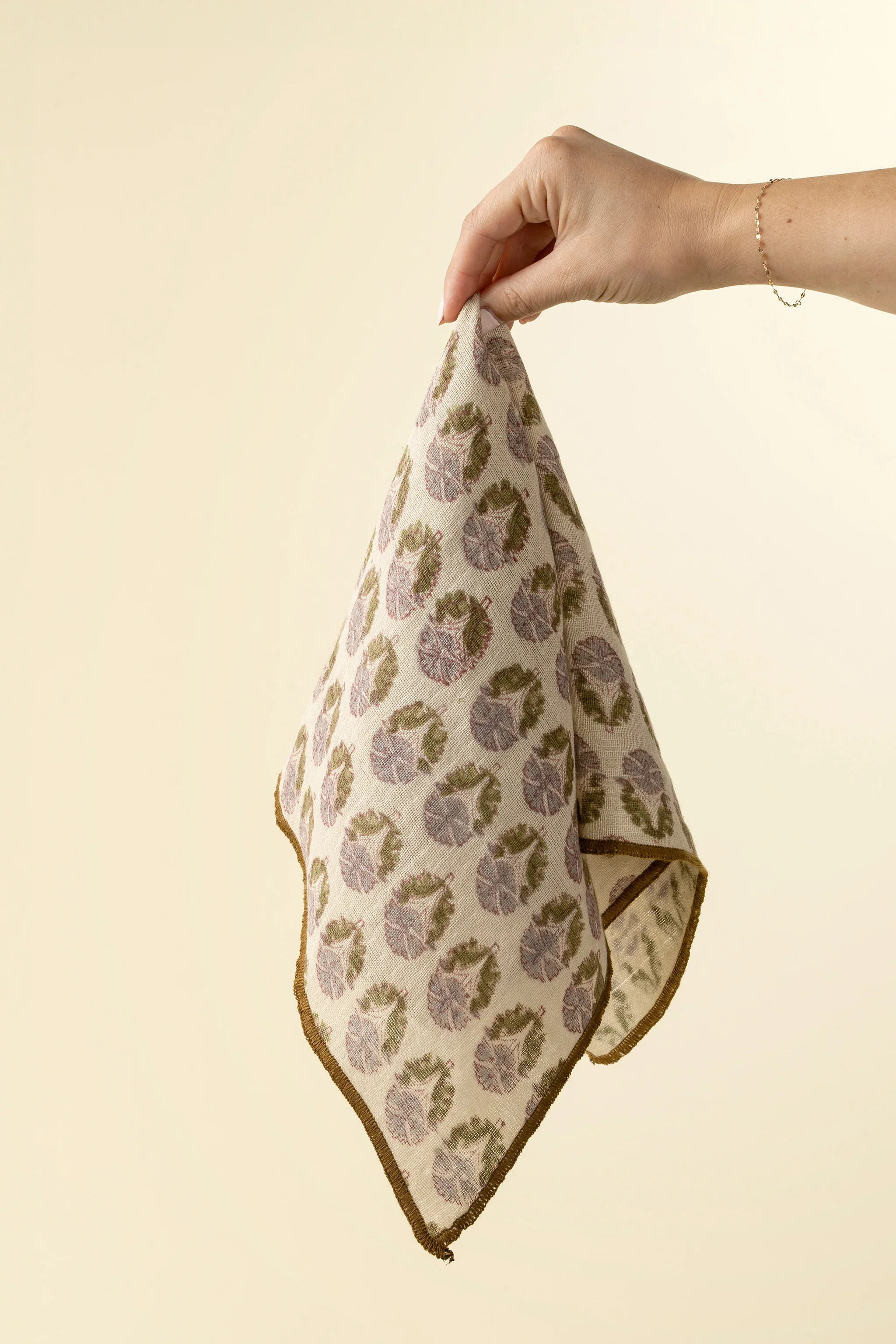 Nandini Block Print Napkins S/4 - Image 3