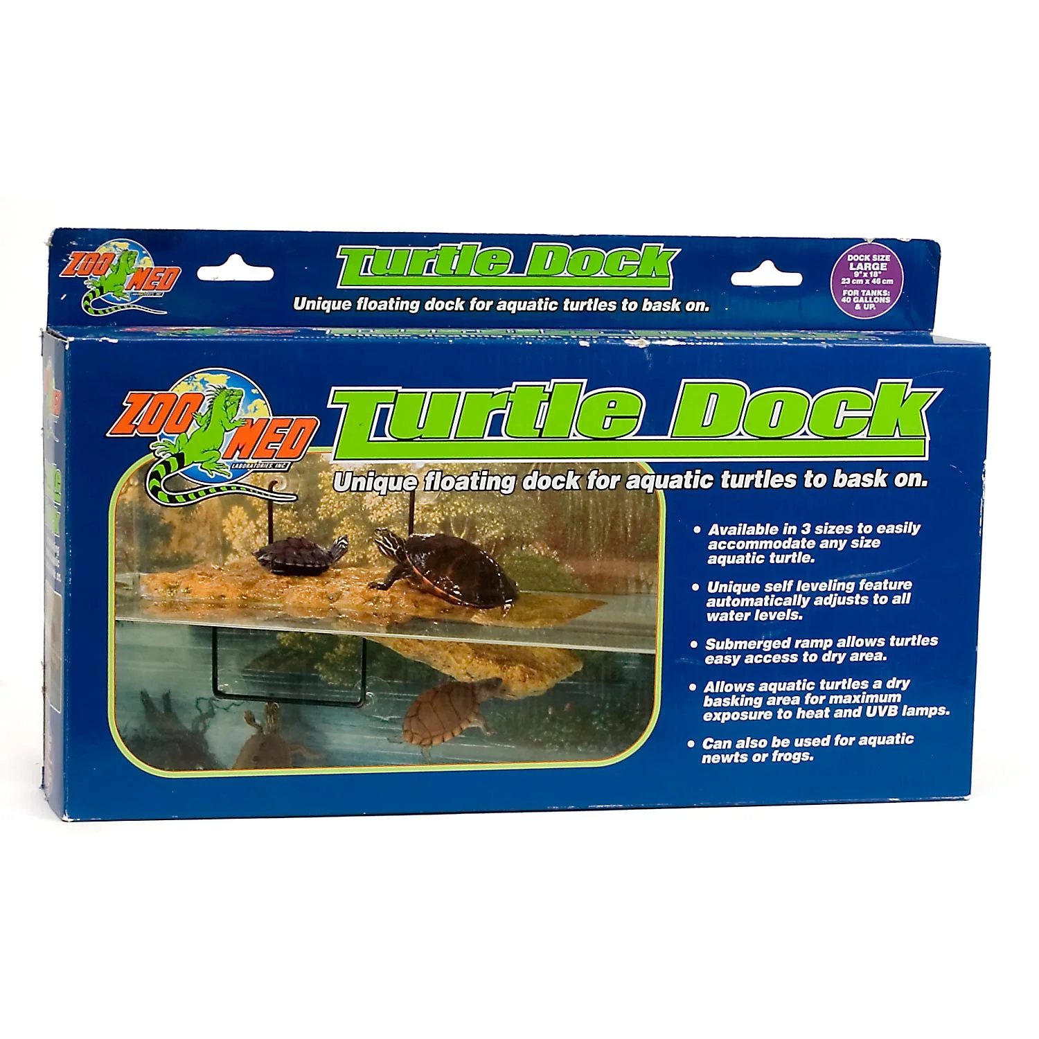 Zoo Med Laboratories Turtle Dock® Large Turtle Pond Dock® 9 X 18 Inch - Image 1