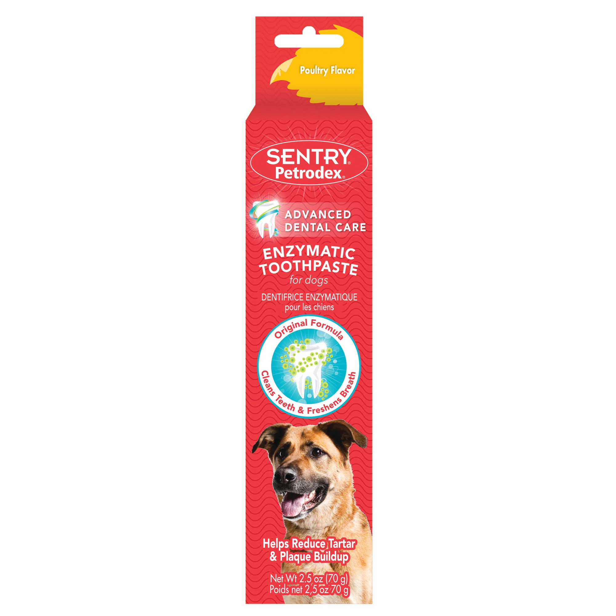 Petrodex Enzymatic Toothpaste for Dogs Poultry Flavor  2.5oz - Image 1