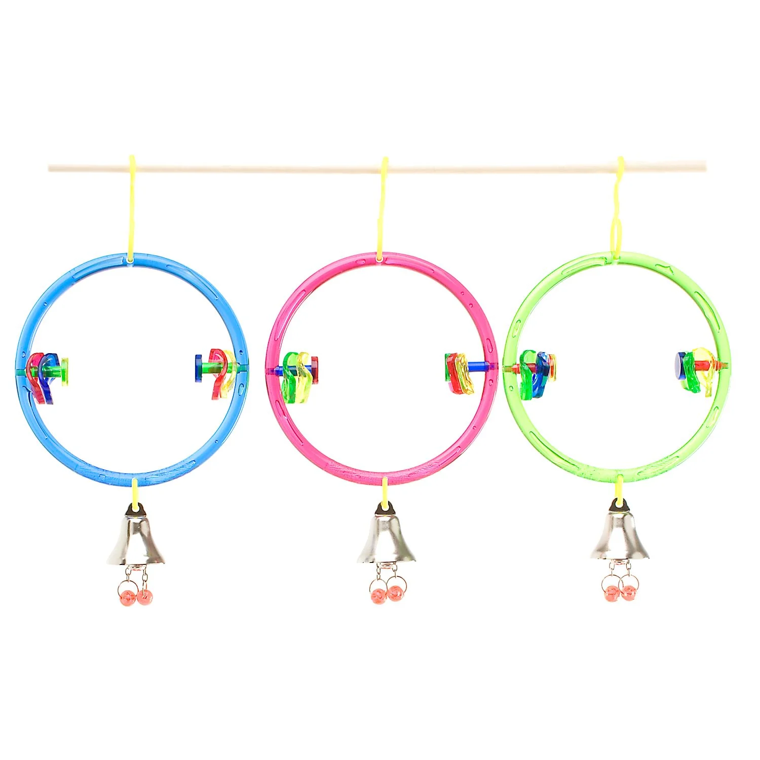Jw Insight Clear Ring Bird Perch - Image 1