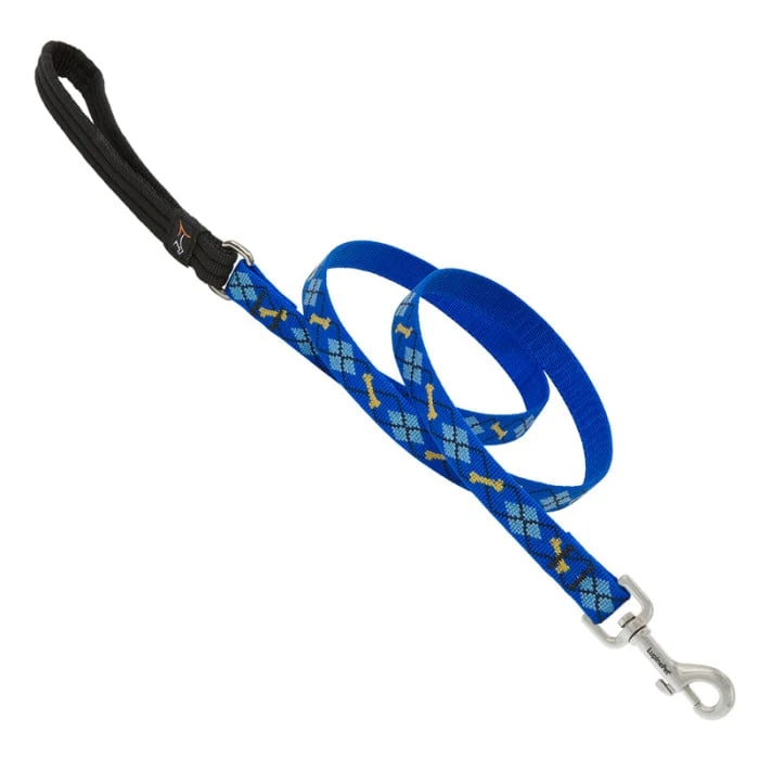 Lupine Pet Dog 6 Ft Long 3/4 In Leash Original Designs Dapper Dog - Image 1