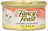 Fancy Feast Wet Cat Food  Flaked Chicken & Tuna Feast  3 oz. Can - Image 1