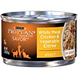 Pro Plan White Meat Chicken & Vegetable Entree Adult Canned Cat Food in Gravy - Image 1