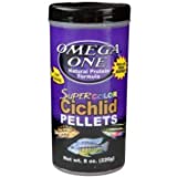 Omega One Super Color Cichlid Pellets - Small - 4.2 oz - Image 1