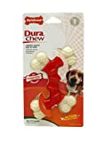 Nylabone Power Chew Bacon Double Bone Dog Toy  Medium - Image 1