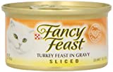 Fancy Feast Gravy Wet Cat Food  Sliced Turkey Feast in Gravy  3 oz. Can - Image 1