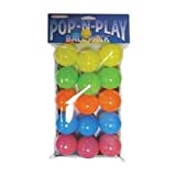 Marshall Pet Products Pop-N-Play Ball Pack Ferret Toys  15 Ct  Assorted Colors - Image 1