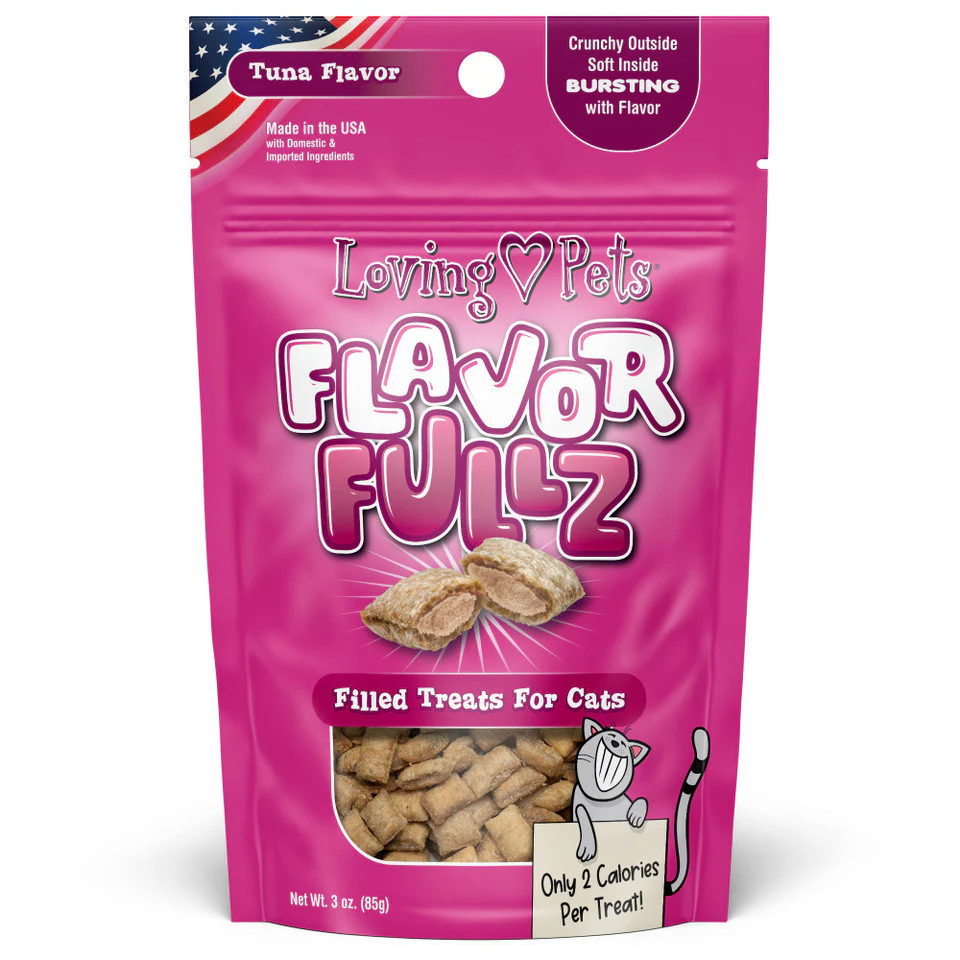Loving Pets Flavorfullz Cat Treats 3oz Tuna - Image 1