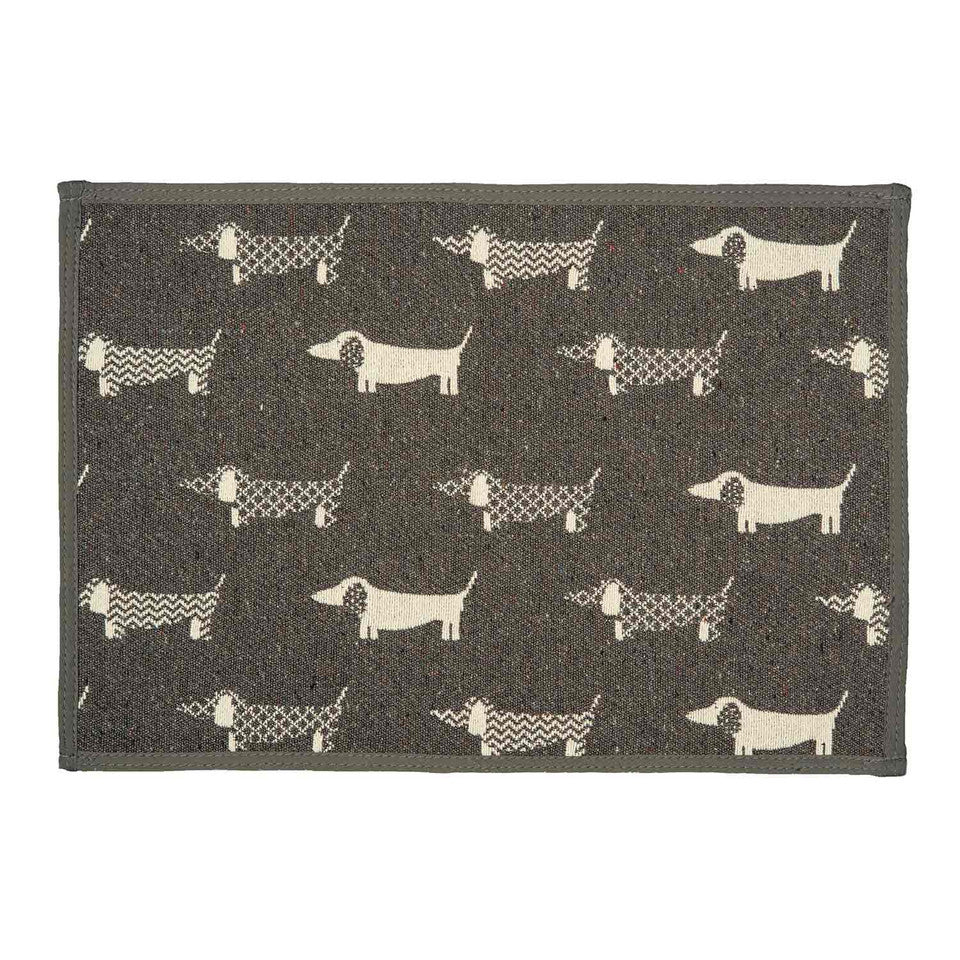 Loving Pets Fashion Pet Food & Water Mat Multi Pup - Image 1