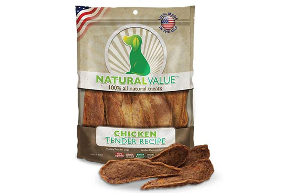 Loving Pets Natural Value Soft Chew Dog Treats 16oz Chicken Tenders - Image 1