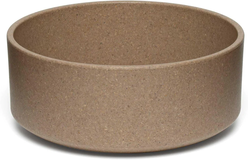 Loving Pets Dolce Bamboo Dog Dish Coffee Medium - Image 1