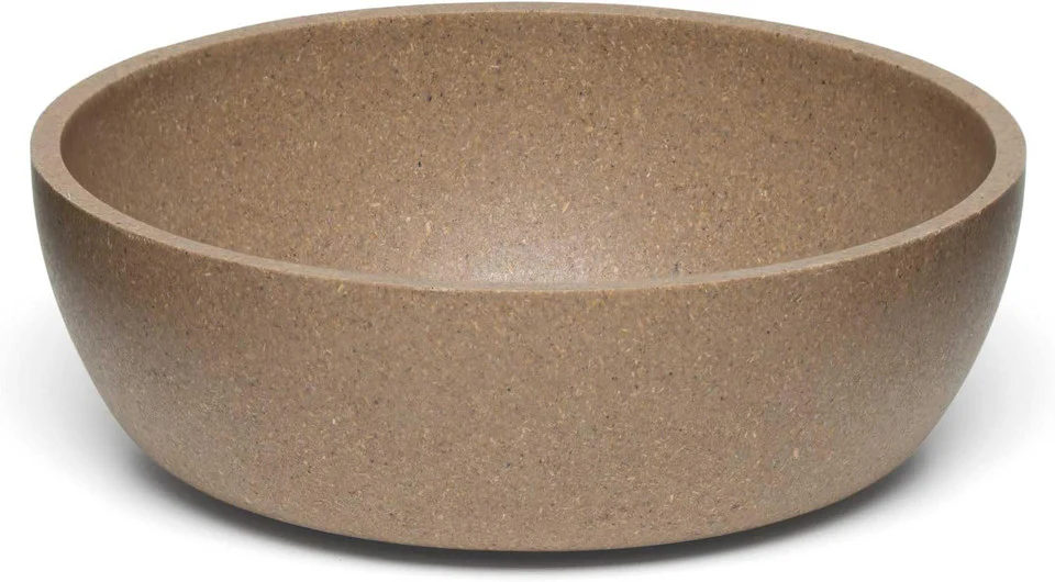 Loving Pets Dolce Bamboo Dog Bowl Coffee Small - Image 1