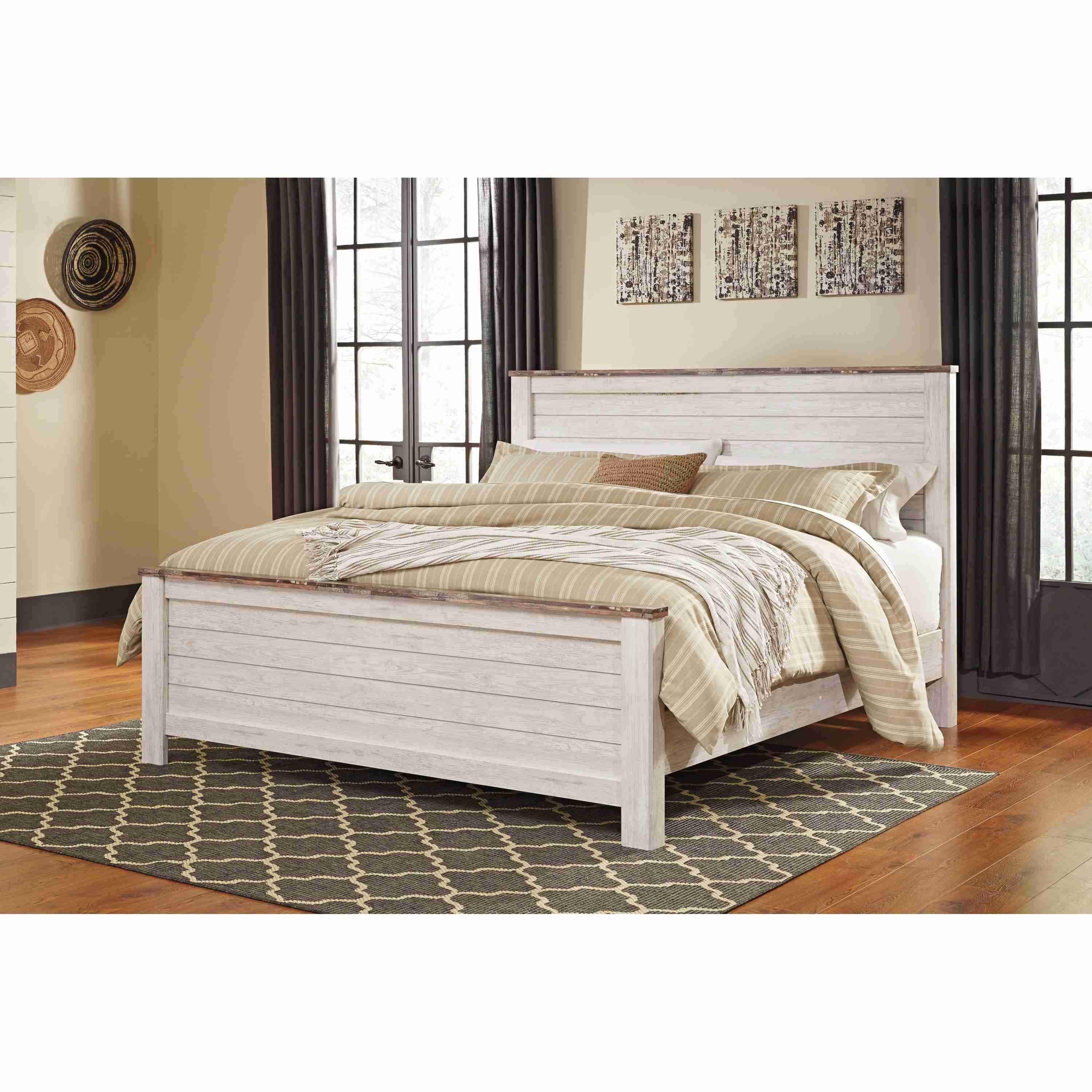 Signature Design by Ashley Willowton California King Panel Bed B267-58/B267-56/B267-94 - Image 1