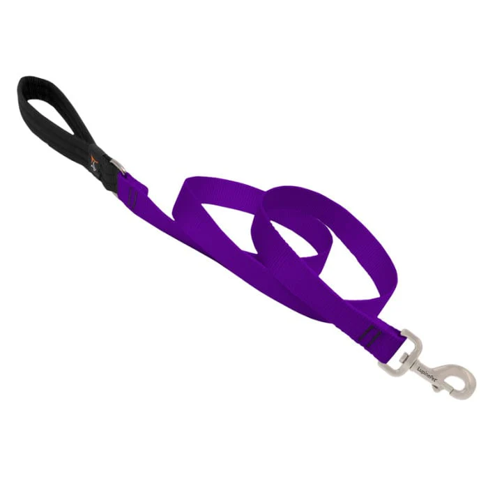 Lupine Pet Dog 6 Ft Long 1 In Leash Basics Purple - Image 1