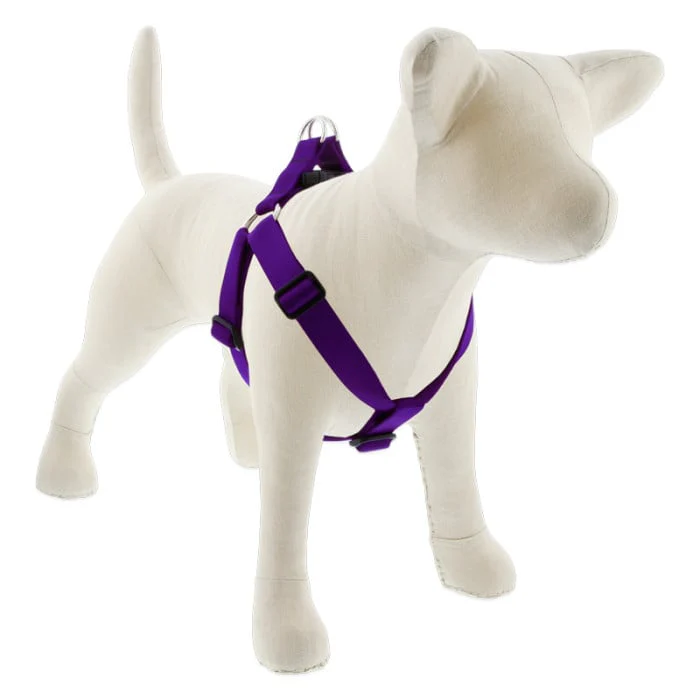Lupine Pet Dog 1 In Wide 19-28 In Step  In Harness Basics Purple - Image 1