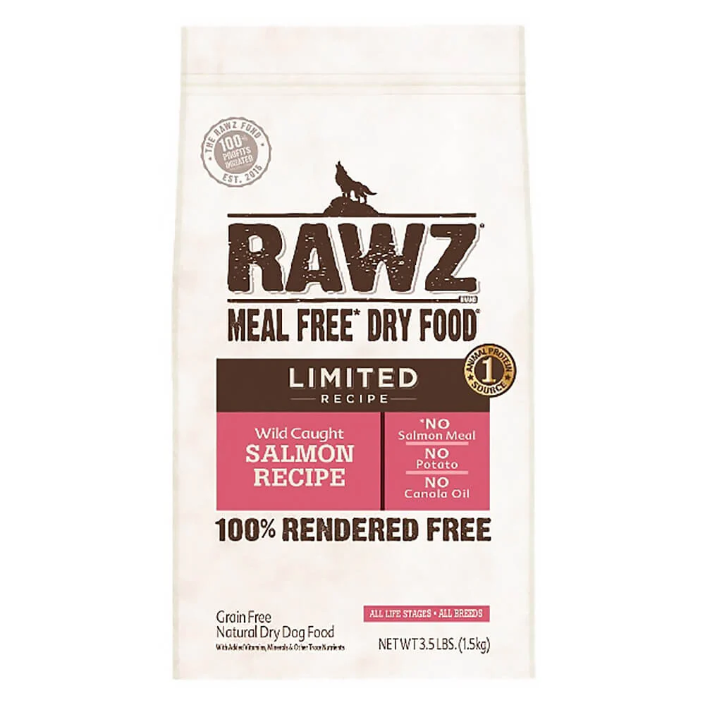 Rawz Dog Food Limited Salmon 3.5lbs - Image 1
