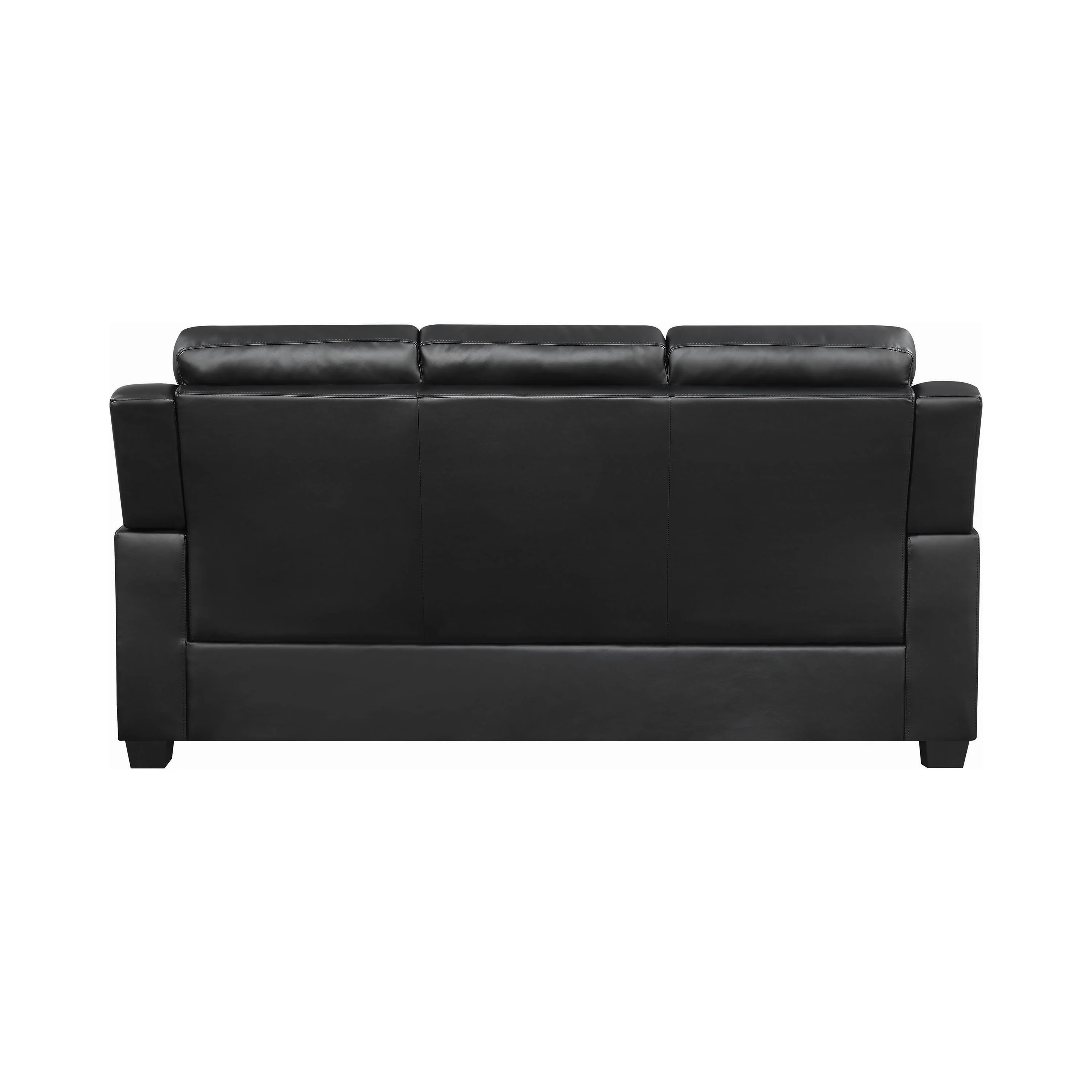 Coaster Furniture Finley 506551 Upholstered Padded Arm Tufted Sofa - Black - Image 3